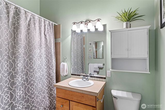 a view of a balcony with city view