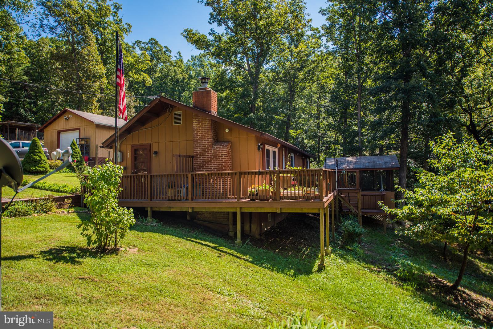 Exterior of the home complements its surroundings
