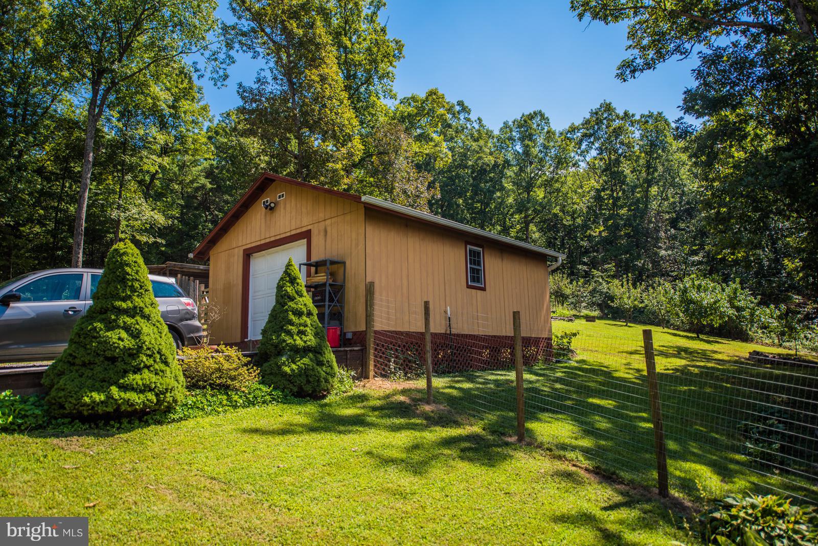158 Catron Ridge Road Bentonville, VA 22610 - Photo 21 of 30 Large garage/workshop with RV hookup