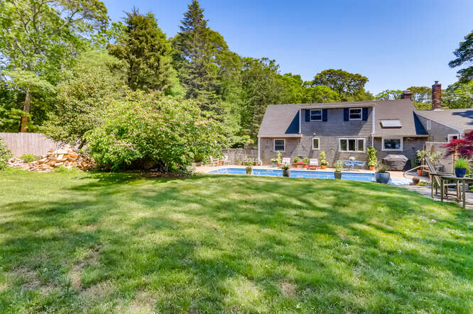 377 State Road West Tisbury, MA 02568 - Photo 1 of 36 a view of yard and outdoor seating