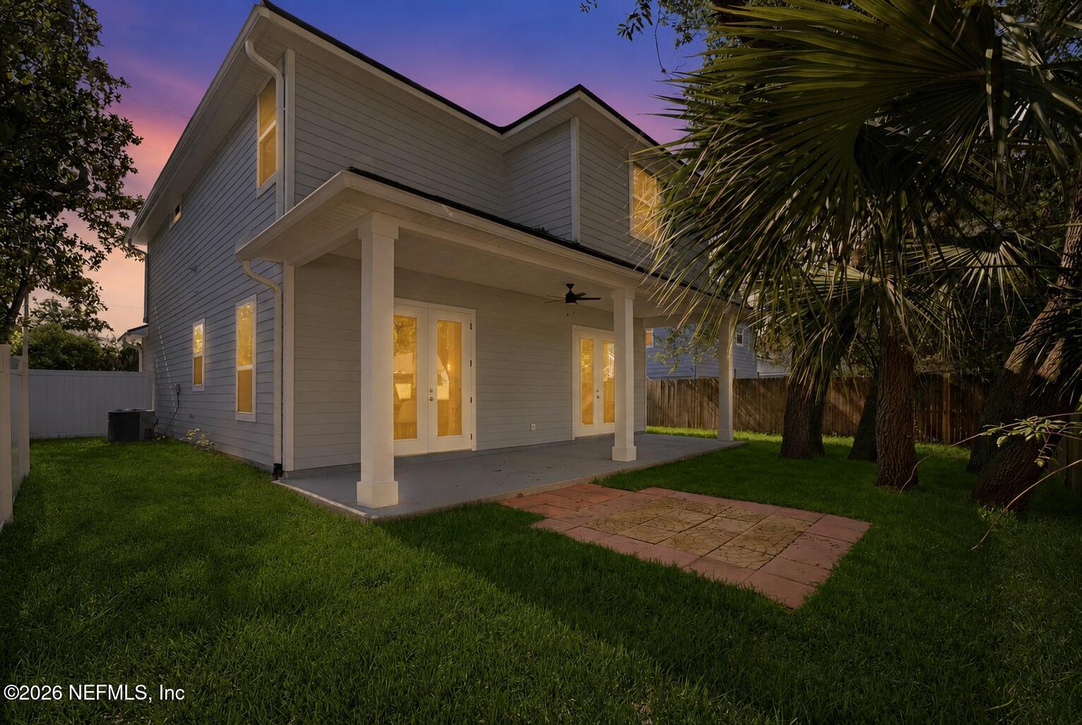 1126 Penman Road Jacksonville Beach, FL 32250 - Photo 32 of 38 Back of Home