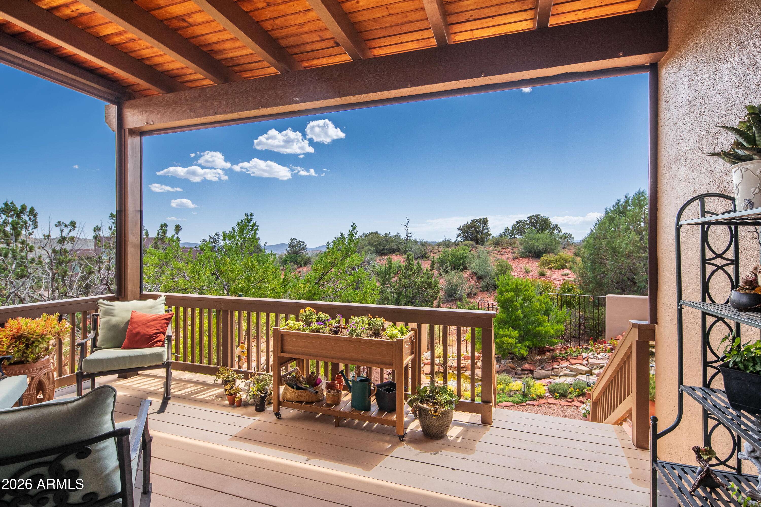 2335 Mule Deer Road Sedona, AZ 86336 - Photo 32 of 50 deck/covered patio