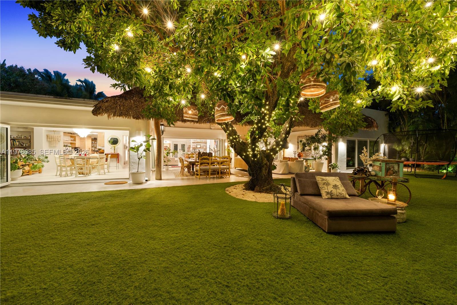 330 Gulf Road Key Biscayne, FL 33149 - Photo 28 of 46 a view of swimming pool with outdoor seating and lake view