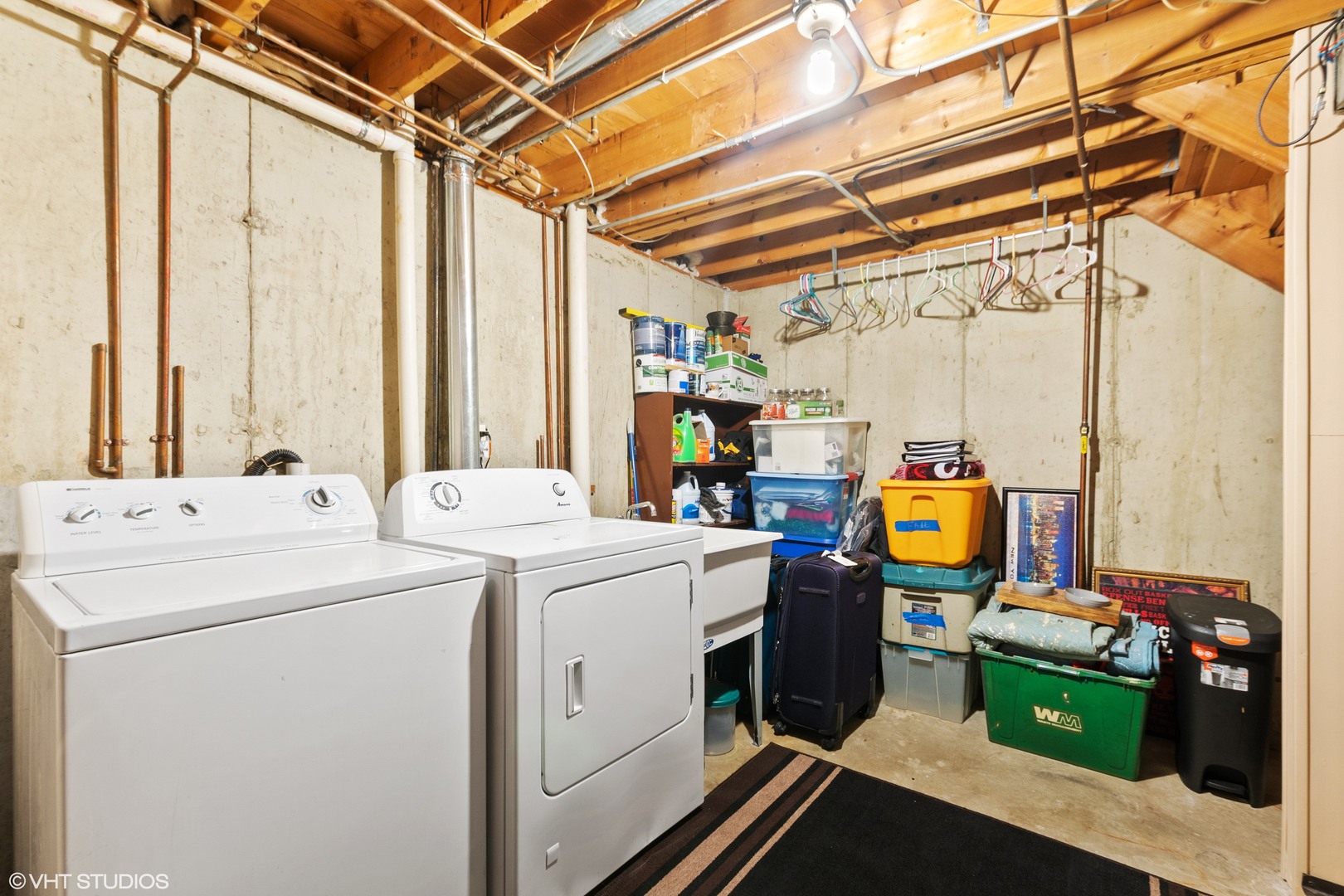 270 East Woodlawn Road, Unit 270 New Lenox, IL 60451 - Photo 12 of 14 a utility room with dryer and washer