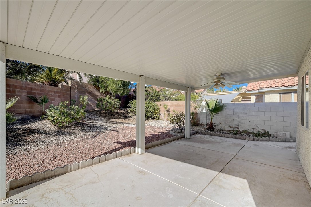 3213 Shallow Point Circle Las Vegas, NV 89117 - Photo 32 of 43 Low maintenance backyard