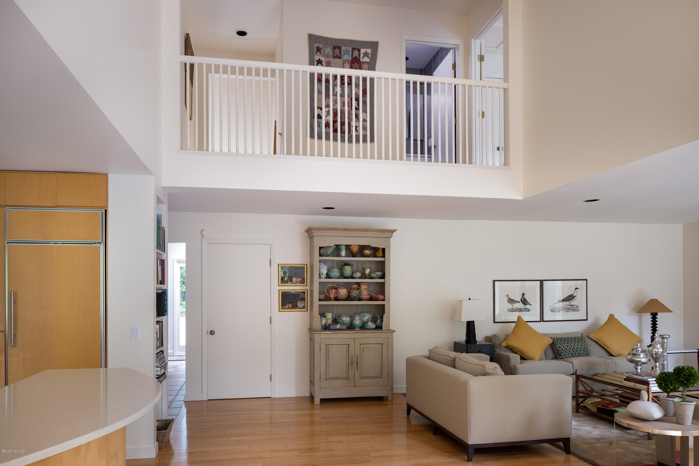 23 Cross Road Alford, MA 01230 - Photo 13 of 22 a living room with furniture and wooden floor