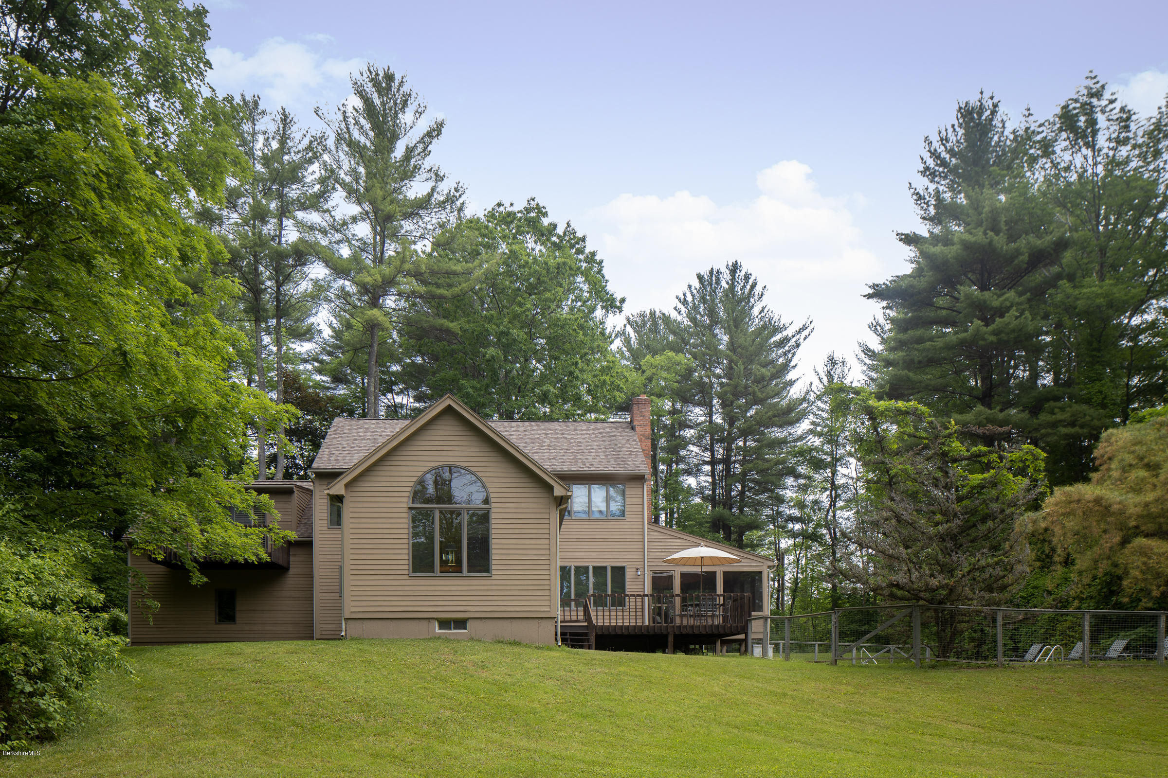 23 Cross Road Alford, MA 01230 - Photo 4 of 22 a house view with a garden space