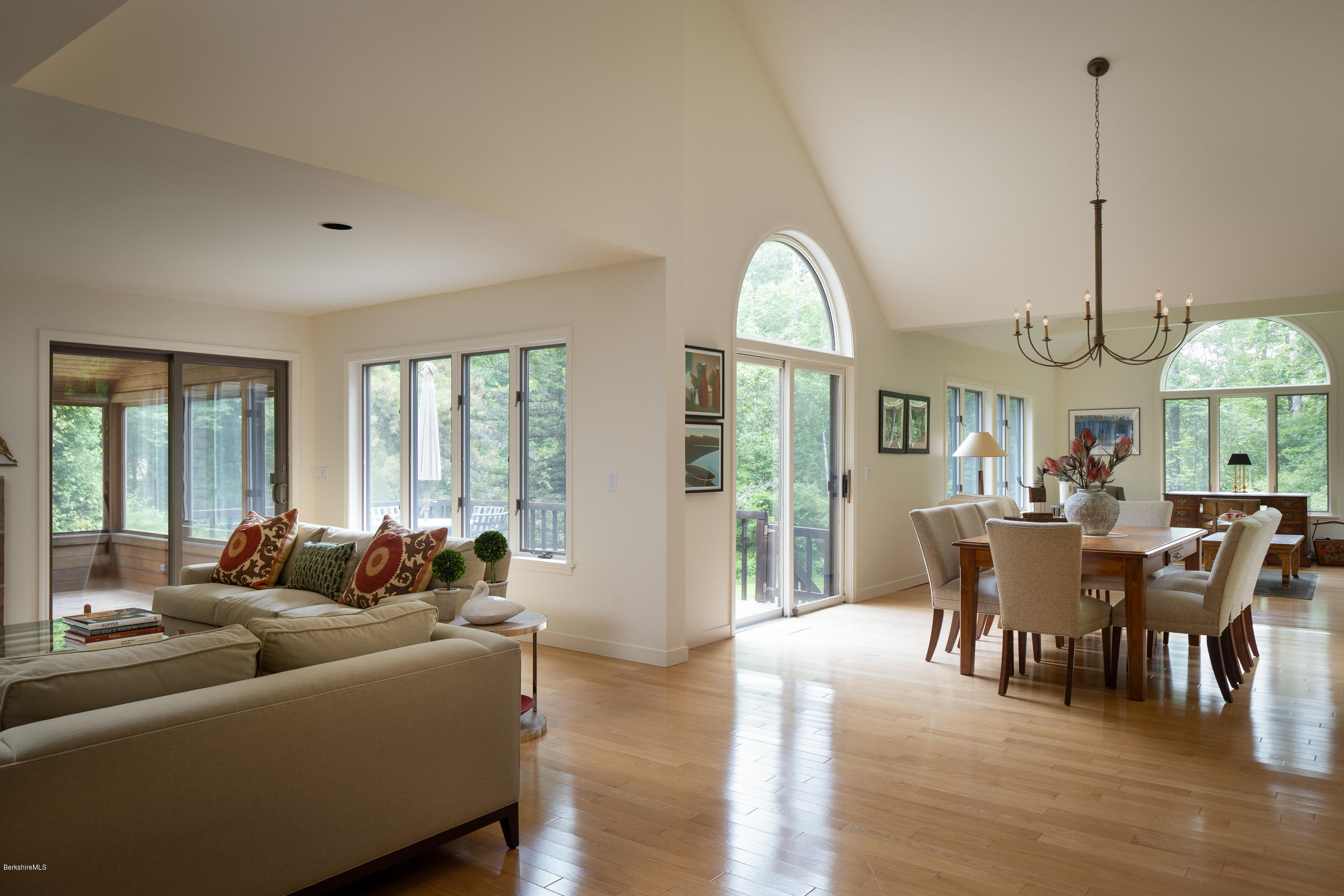 23 Cross Road Alford, MA 01230 - Photo 8 of 22 a view of a dining room with furniture window and wooden floor