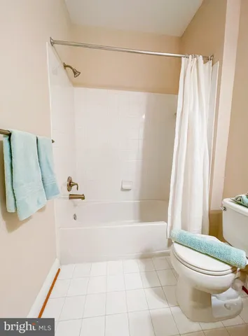 a bathroom with a bathtub and a toilet