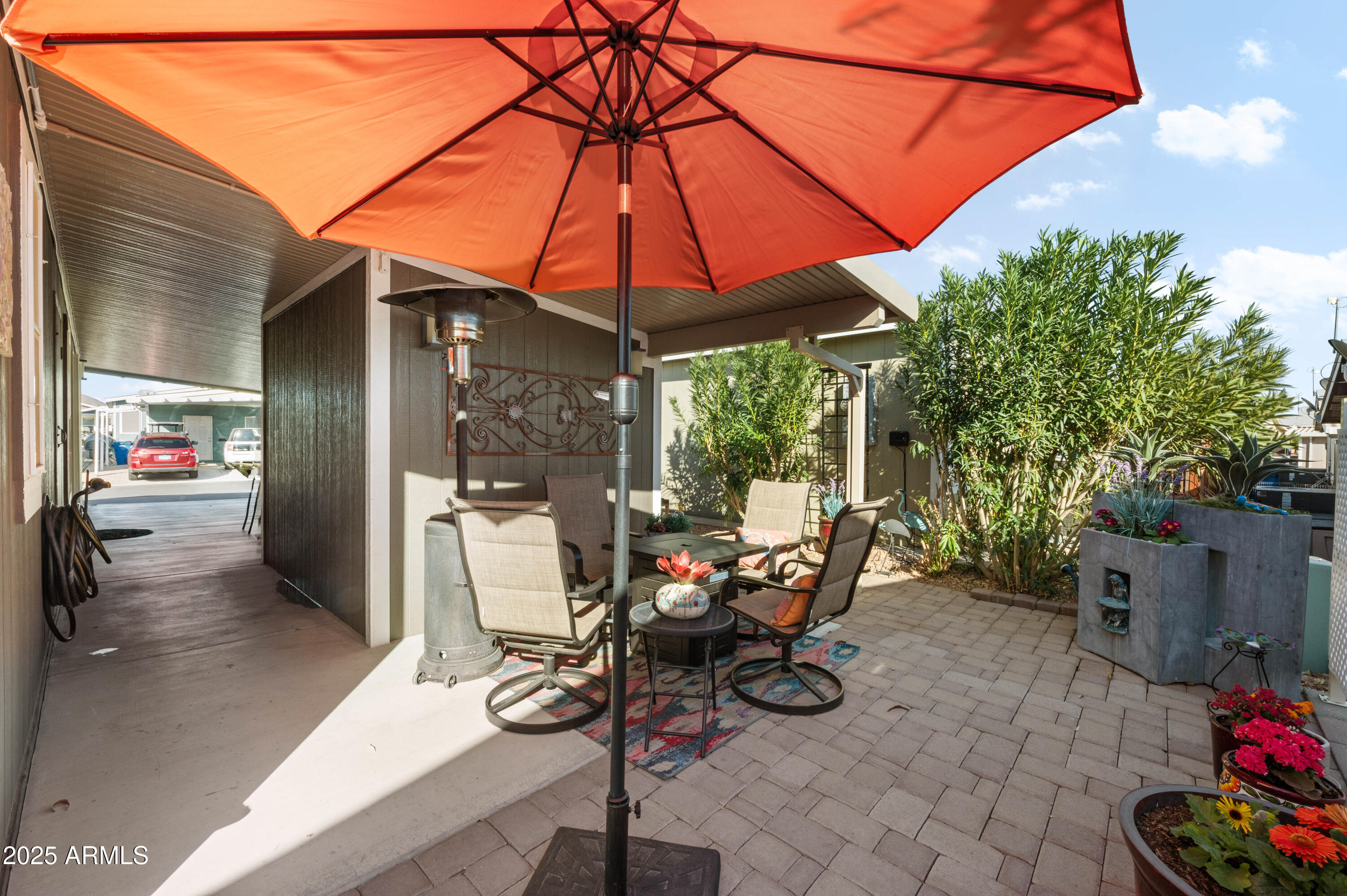 650 North Hawes Road, Unit 3607 Mesa, AZ 85207 - Photo 20 of 35 Breezeway on Back patio