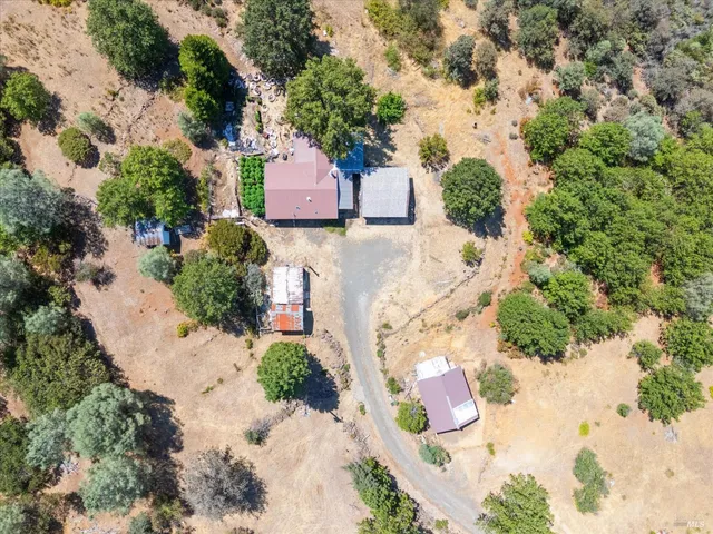 a view of lake and mountain