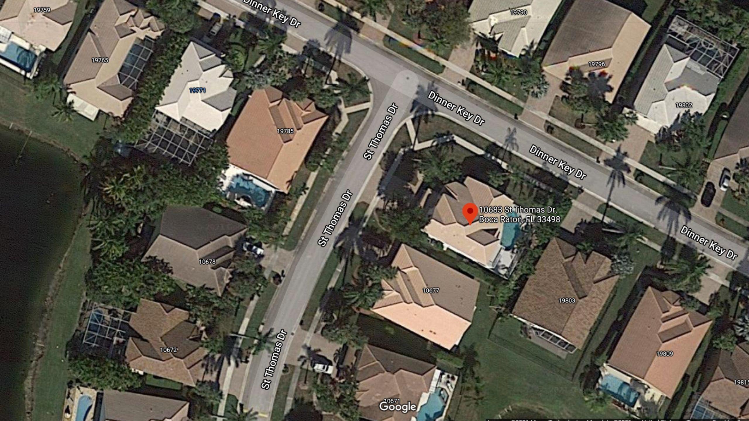 10683 St Thomas Drive Boca Raton, FL 33498 - Photo 1 of 1 Aerial