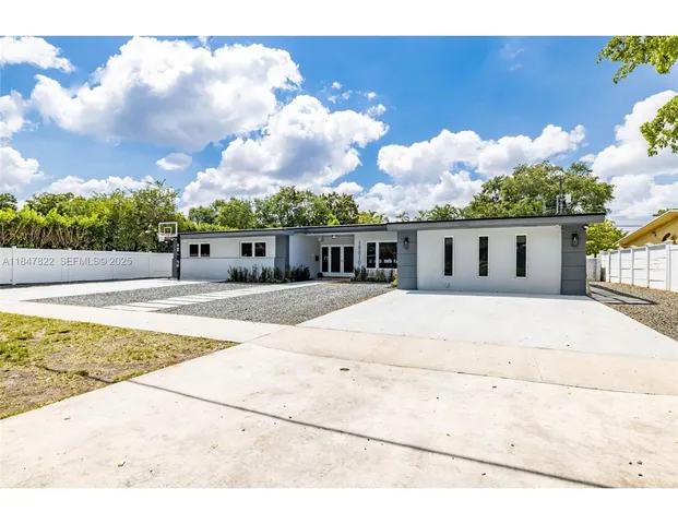 front view of house with a street