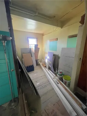 a view of living room and furniture