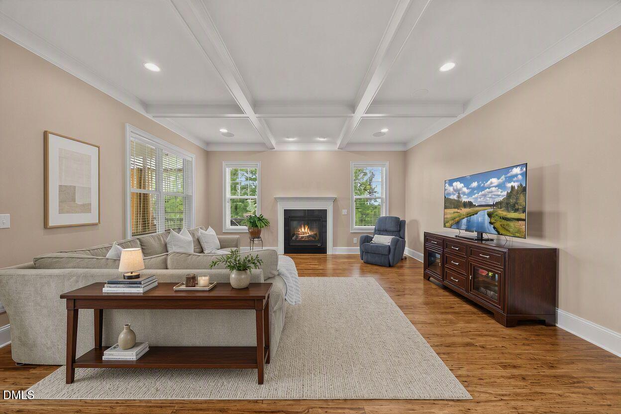140 Restonwood Drive Apex, NC 27539 - Photo 13 of 63 Virtually enhanced Family Room