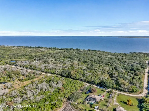 a view of an outdoor space and mountain view
