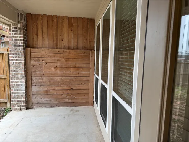 a view of closet area