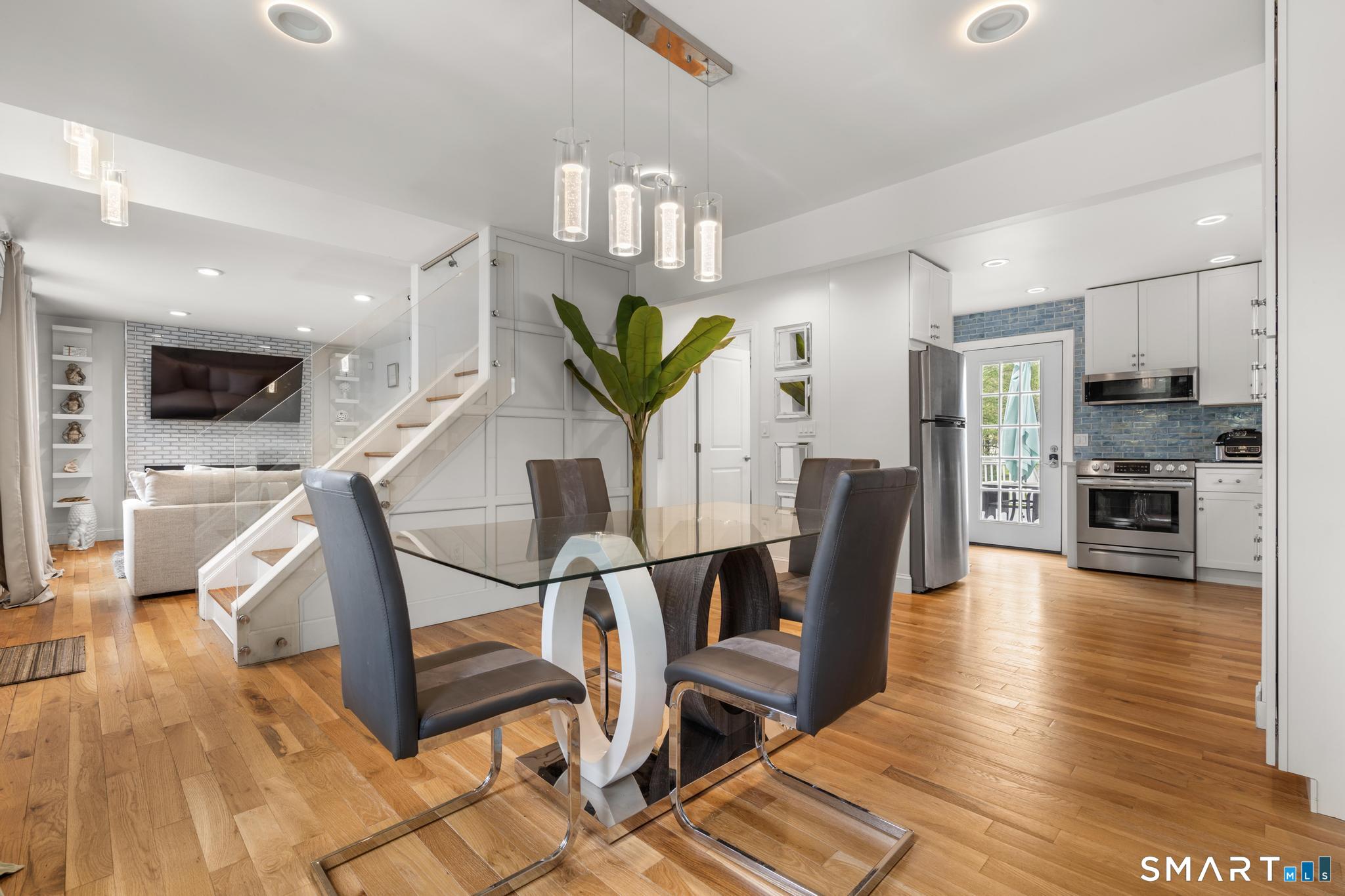OPEN CONCEPT - LIVING, DINING, KITCHEN