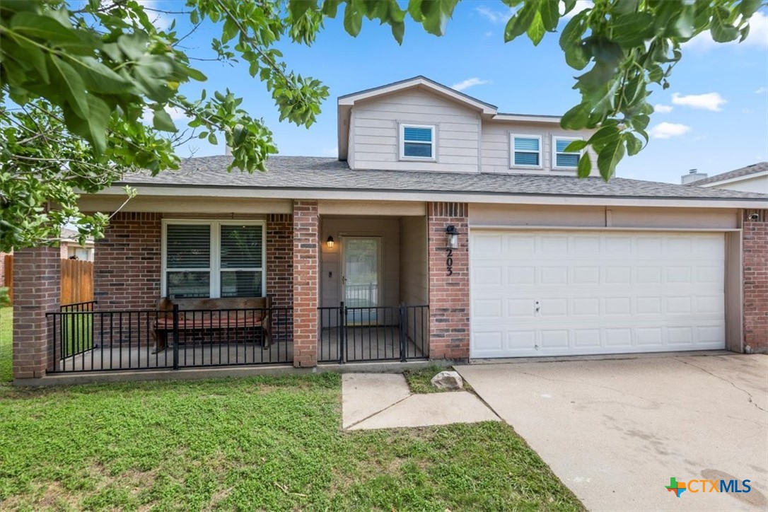 4203 Rambling Range Drive Killeen, TX 76549 - Photo 1 of 1 a front view of a house with a yard
