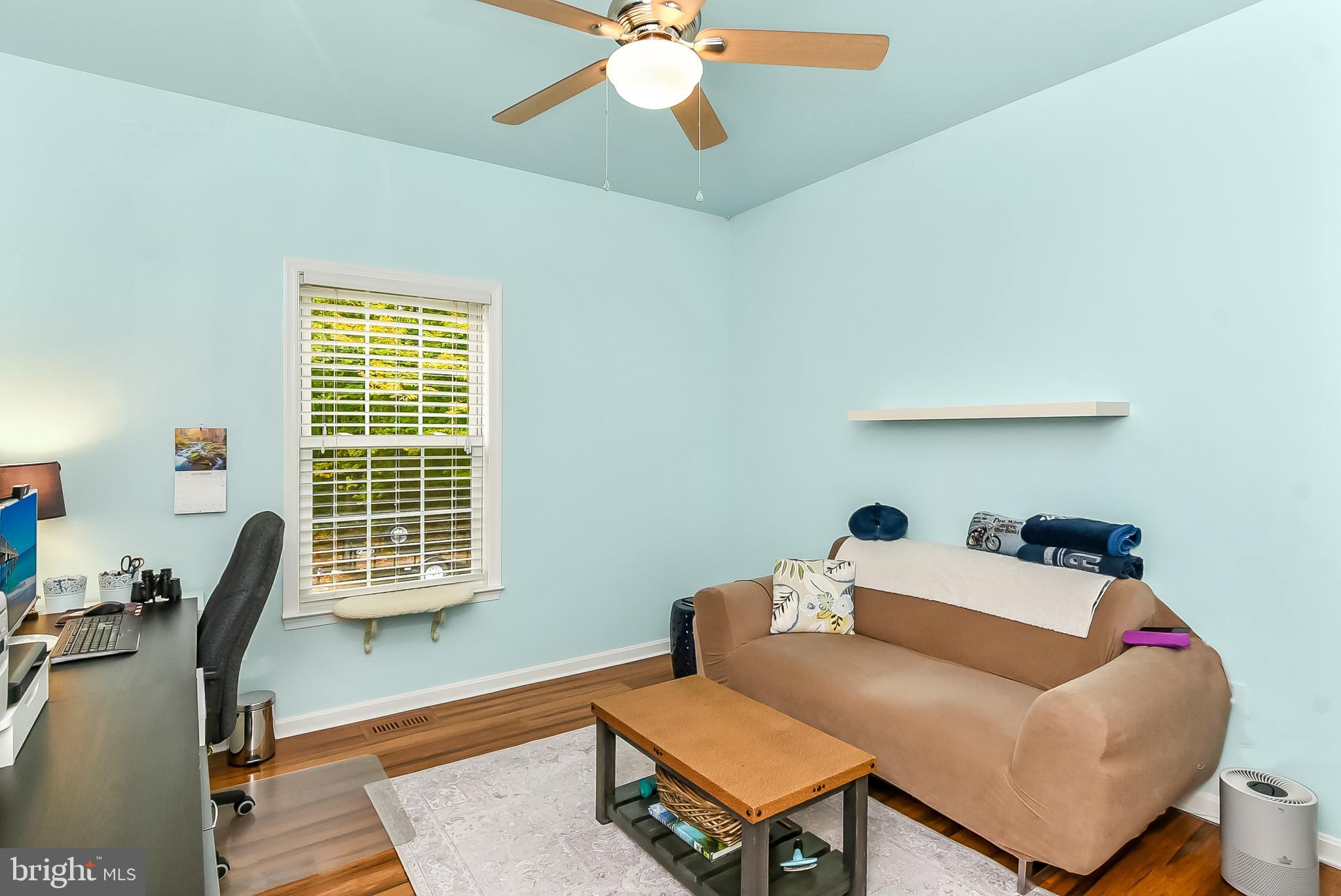 9174 Caledon Road King George, VA 22485 - Photo 21 of 34 Bedroom #2 with Hardwood Floors & Ceiling Fan