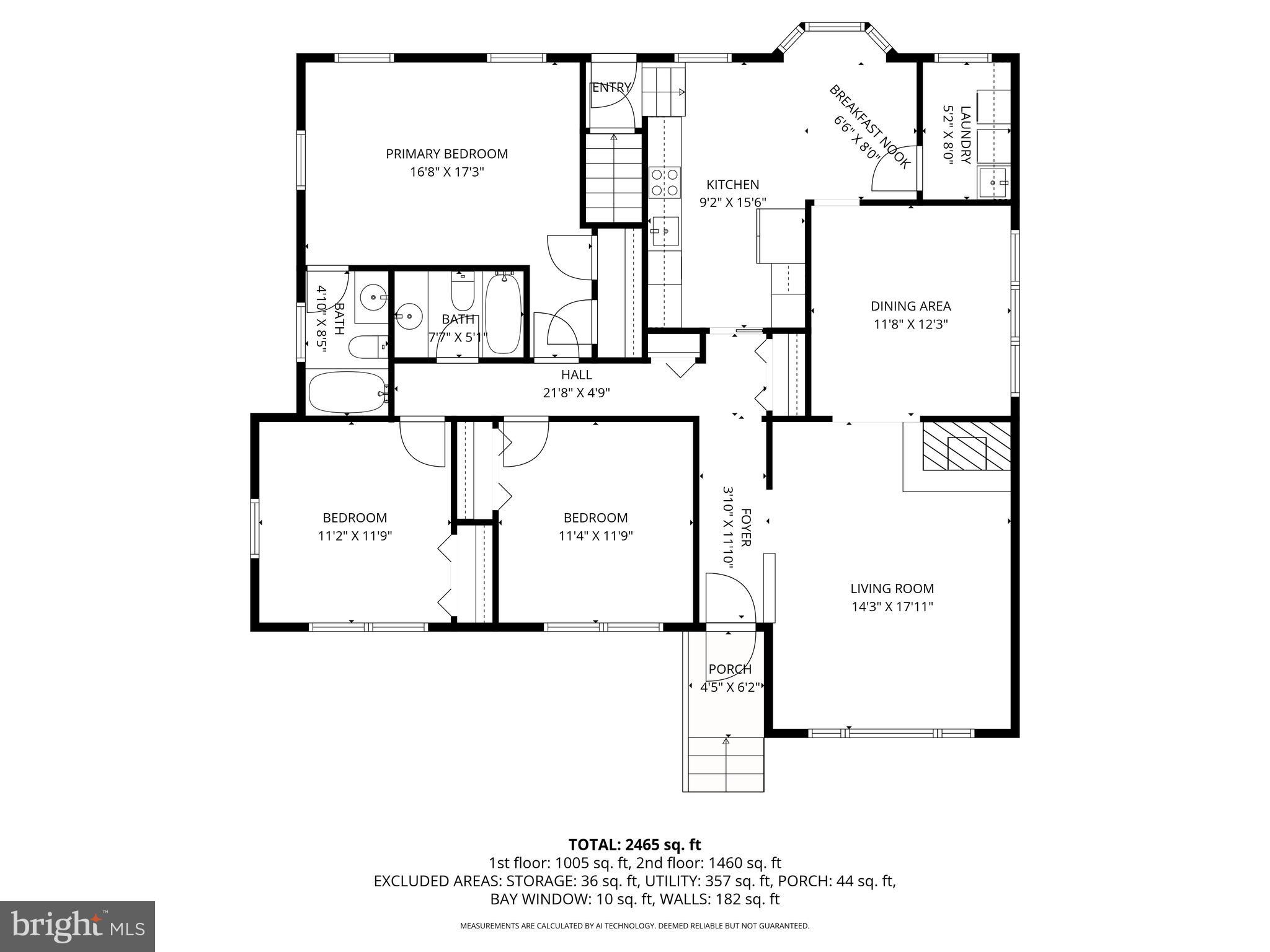 319 Gailridge Road Lutherville-Timonium, MD 21093 - Photo 54 of 56 First floor plan