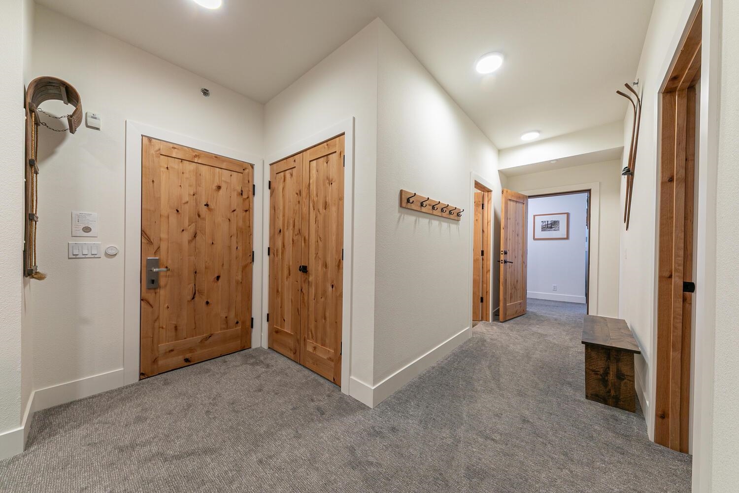 1750 Village East Road, Unit 5314 316 Olympic Valley, CA 96146 - Photo 13 of 28 a view of a hallway with closet area
