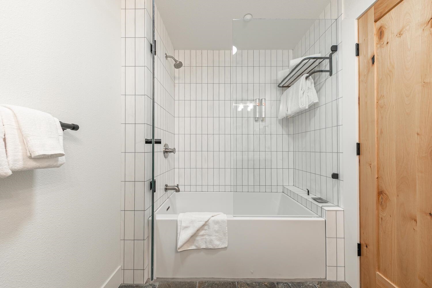 1750 Village East Road, Unit 5314 316 Olympic Valley, CA 96146 - Photo 16 of 28 a bathroom with a bathtub and shower