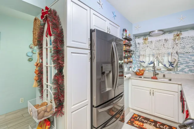 a room with storage and utility