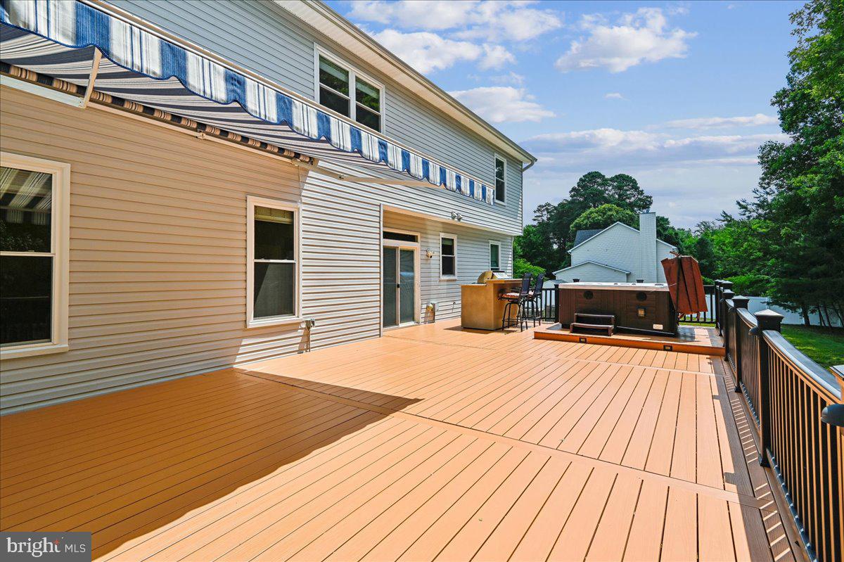 603 Queenstown Road Severn, MD 21144 - Photo 62 of 85 Spacious deck for outdoor relaxation.