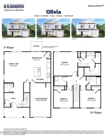 $264,990 | 3912 Falcon Court, Wilson, NC 27896