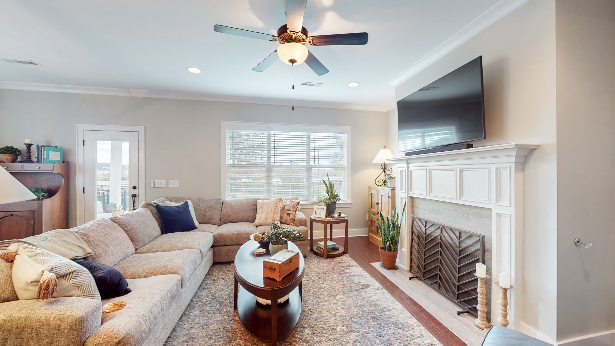 4031 Ryecroft Lane Franklin, TN 37064 - Photo 13 of 51 a living room with furniture and a flat screen tv