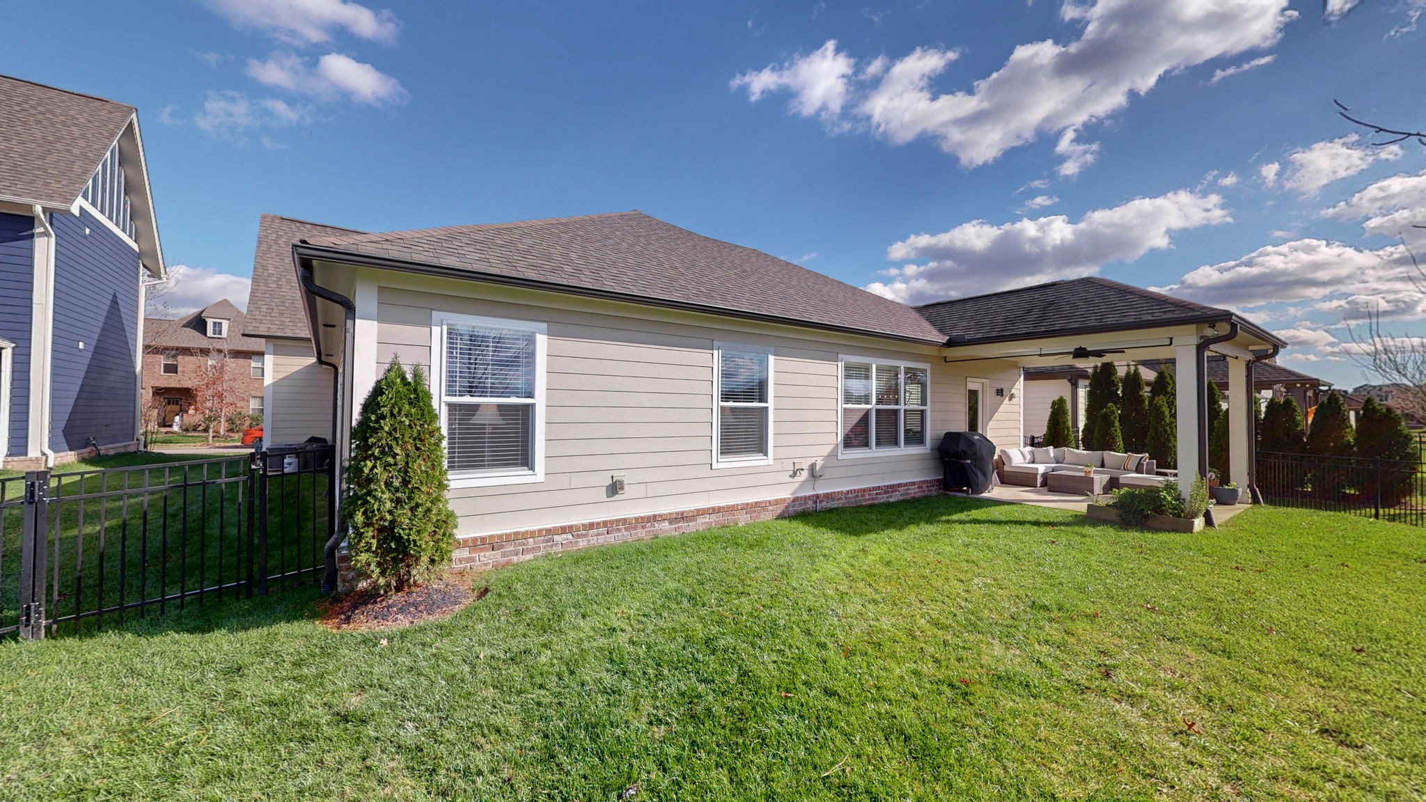 4031 Ryecroft Lane Franklin, TN 37064 - Photo 40 of 51 a view of a house with a yard and sitting area