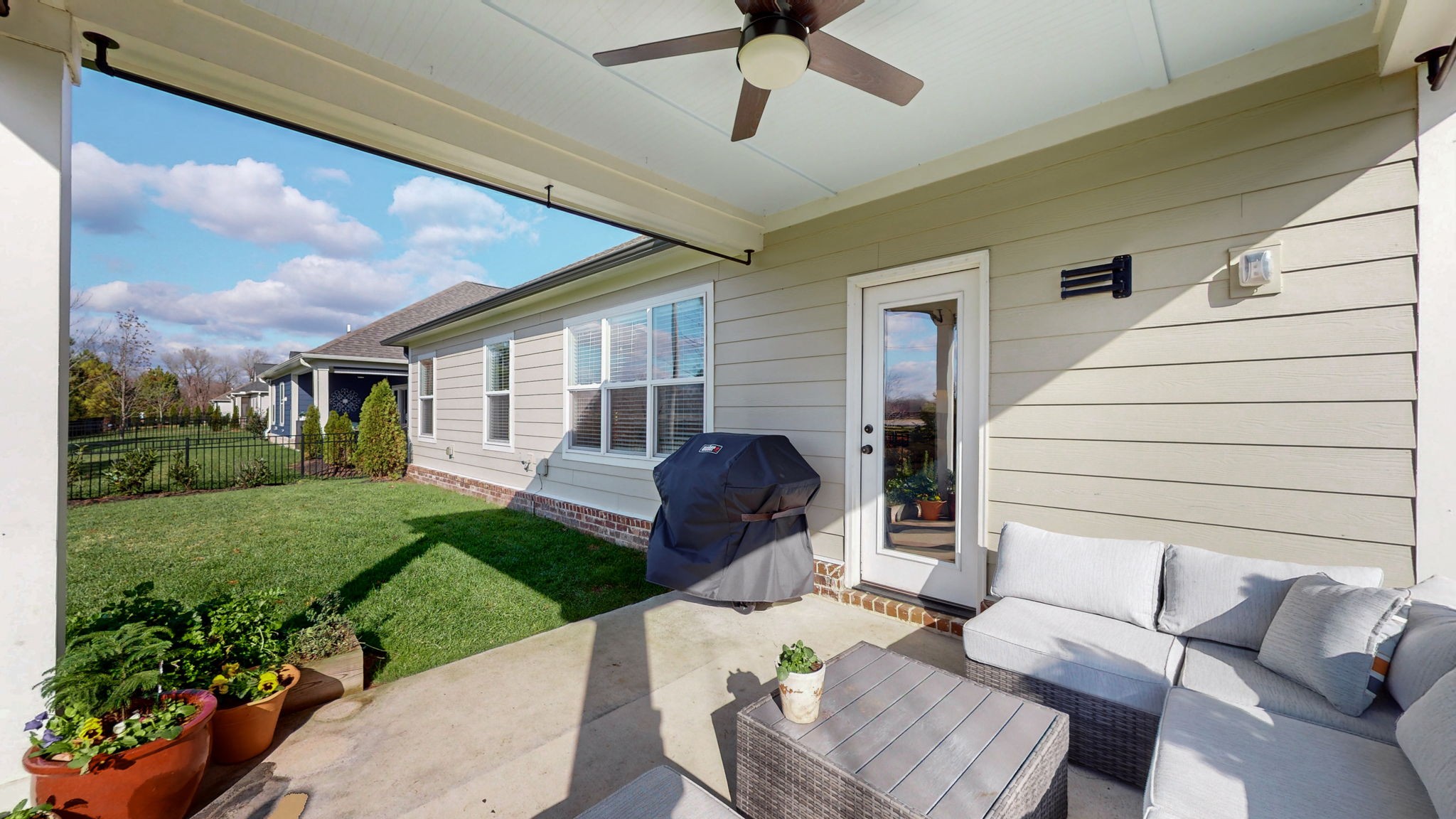 4031 Ryecroft Lane Franklin, TN 37064 - Photo 44 of 51 a outdoor living space with furniture and garden view