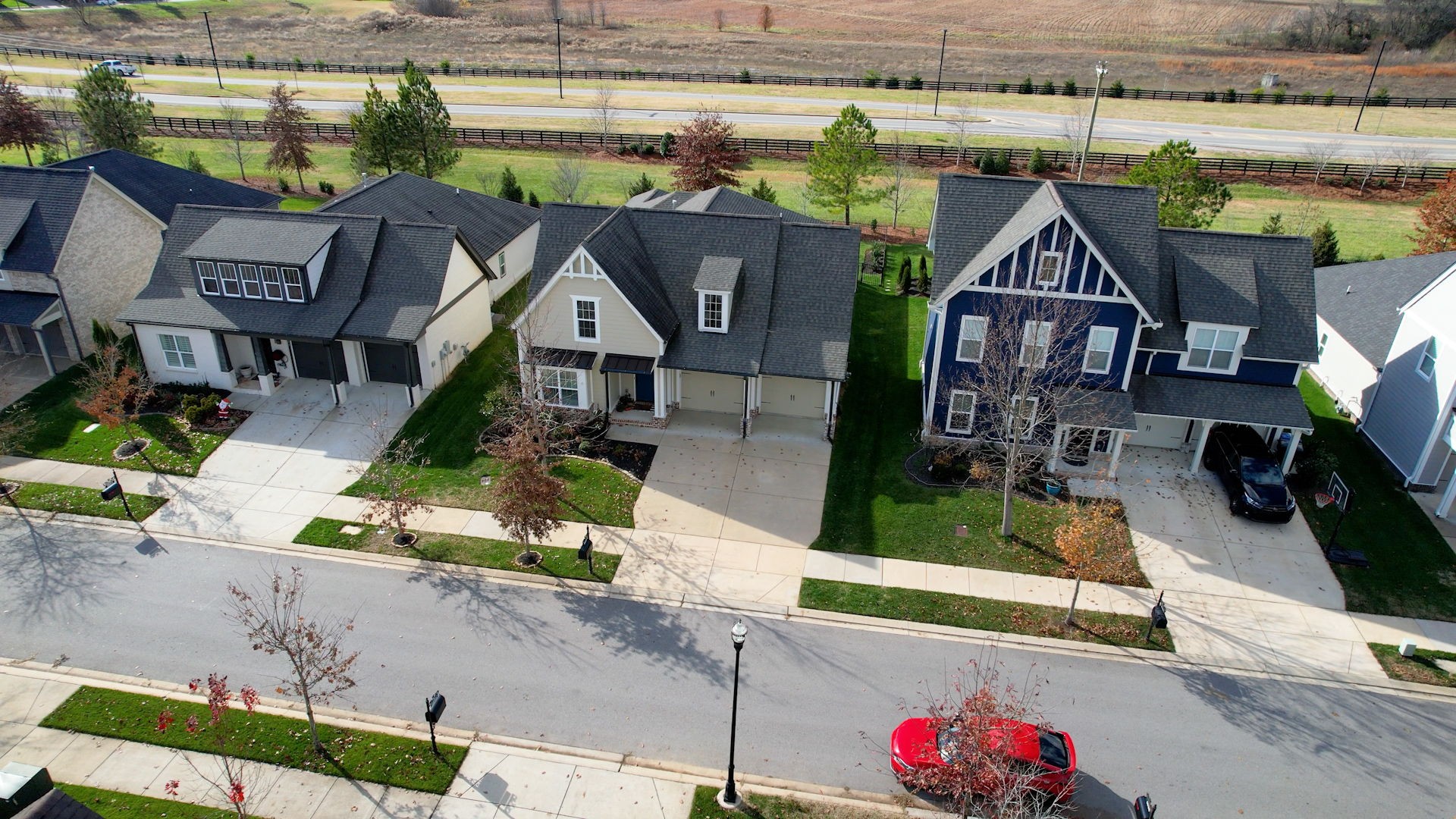 4031 Ryecroft Lane Franklin, TN 37064 - Photo 47 of 51 an aerial view of houses with outdoor space