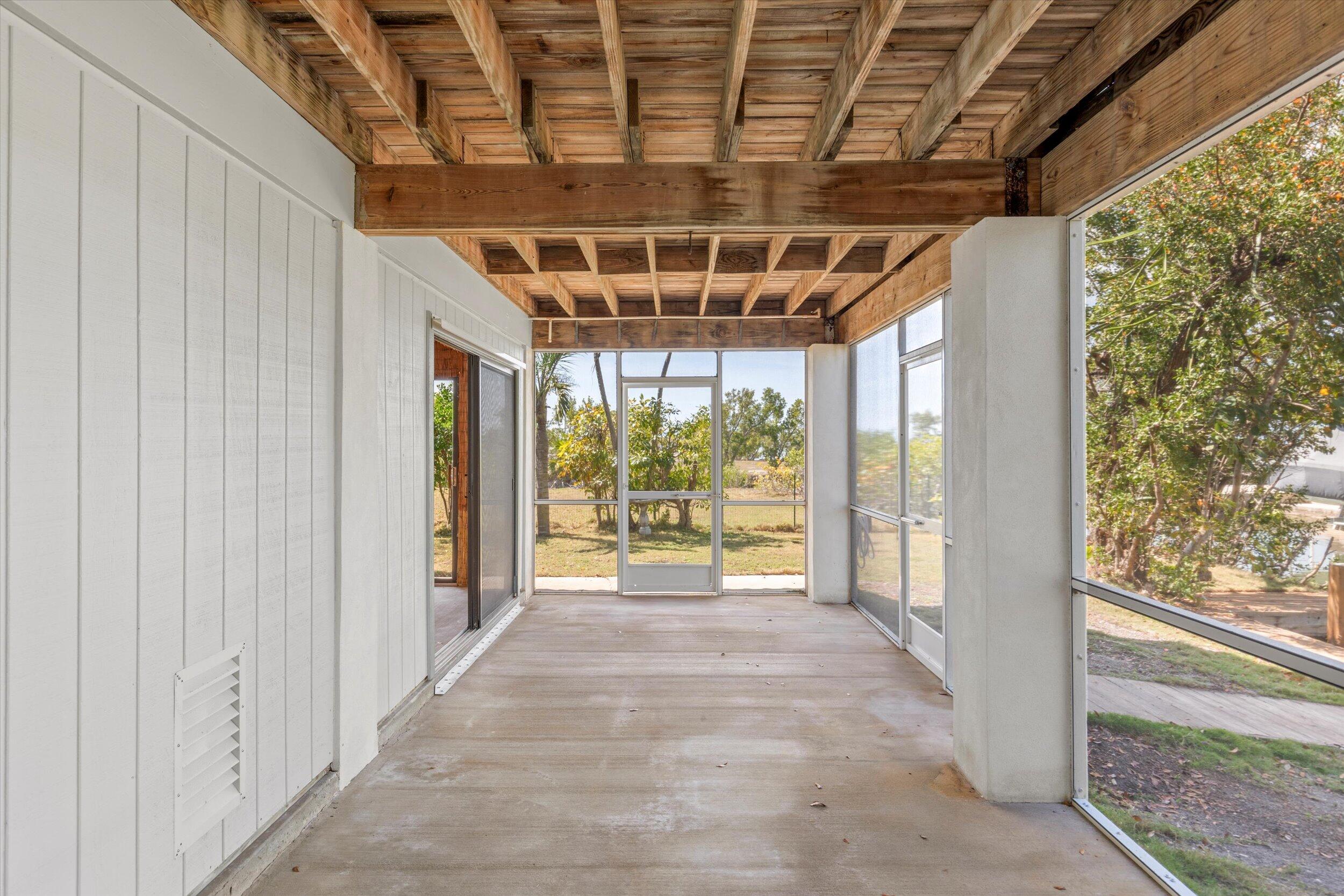 3714 Pine Street Big Pine Key, FL 33043 - Photo 35 of 64 Downstairs Screened Patio
