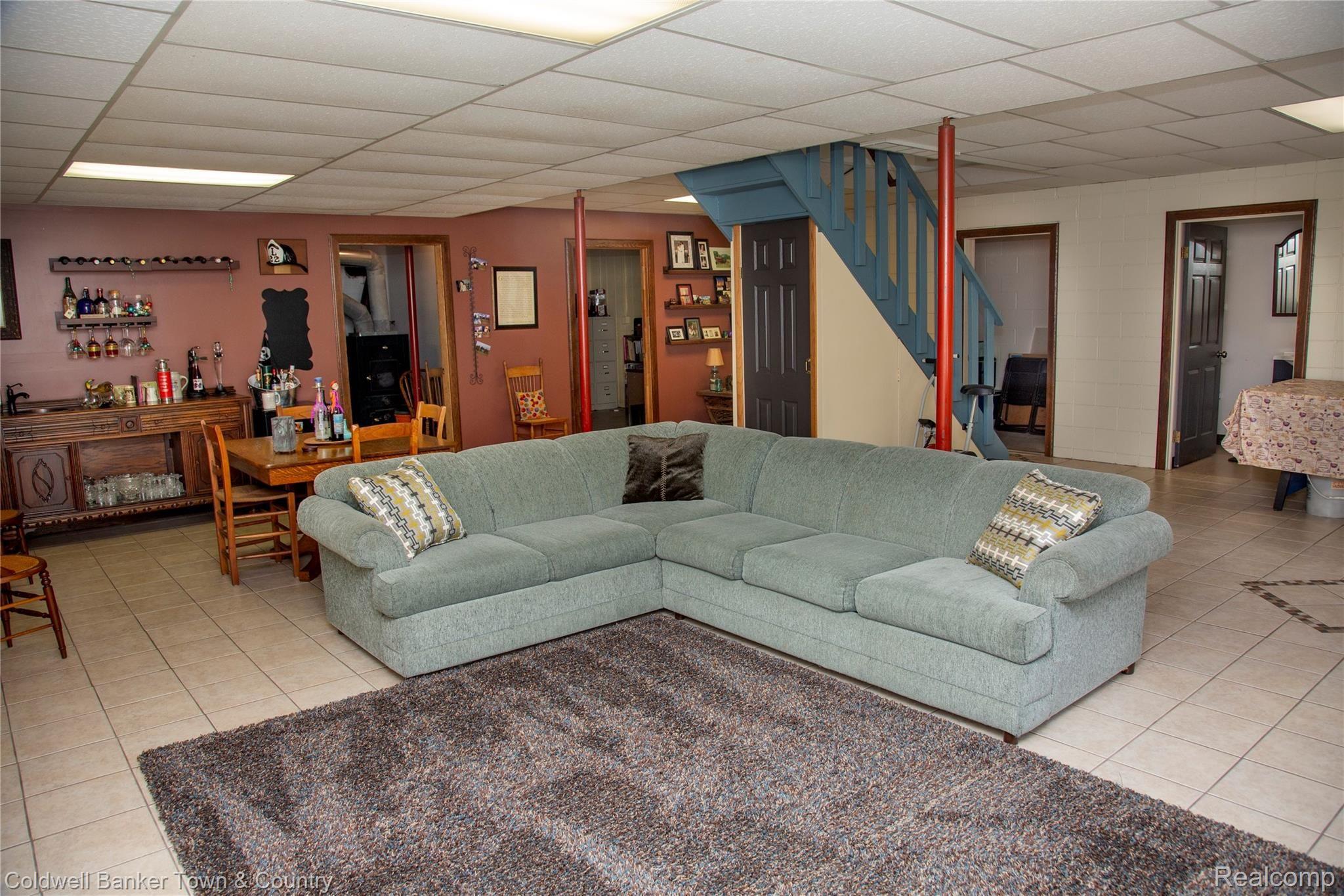 17090 Rosehill Road Pinckney, MI 48169 - Photo 24 of 47 Finished Basement
