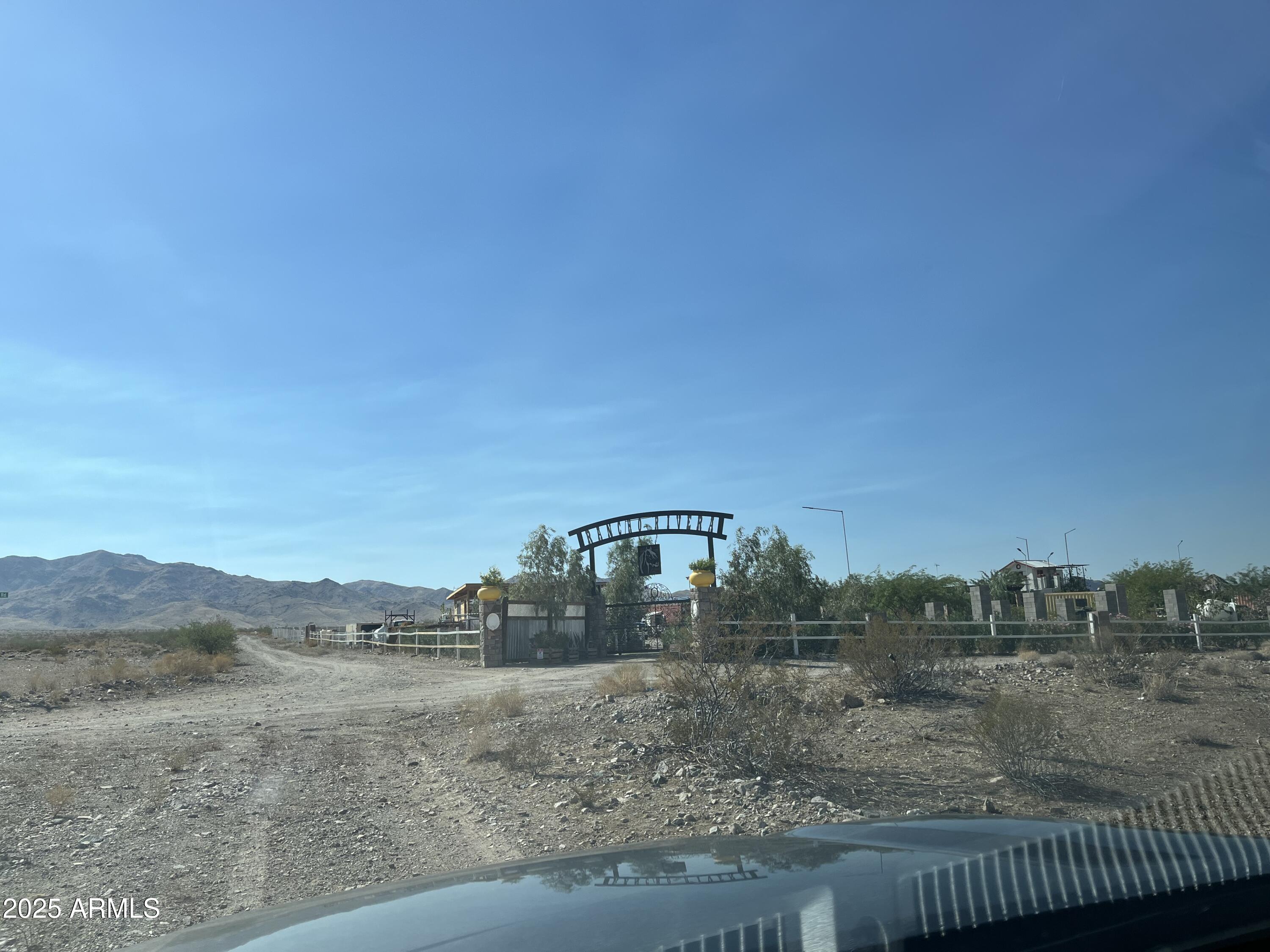 367 North Ln Dolan Springs, Unit 369 Dolan Springs, AZ 86441 - Photo 14 of 14 a view of a dry yard with trees