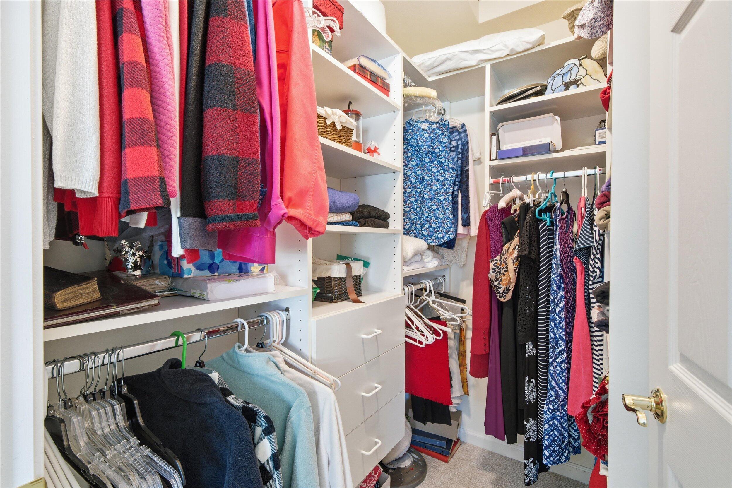 W268-n1935 Shooting Star Road, Unit B Pewaukee, WI 53072 - Photo 35 of 41 Custom WIC in 2nd Bedroom