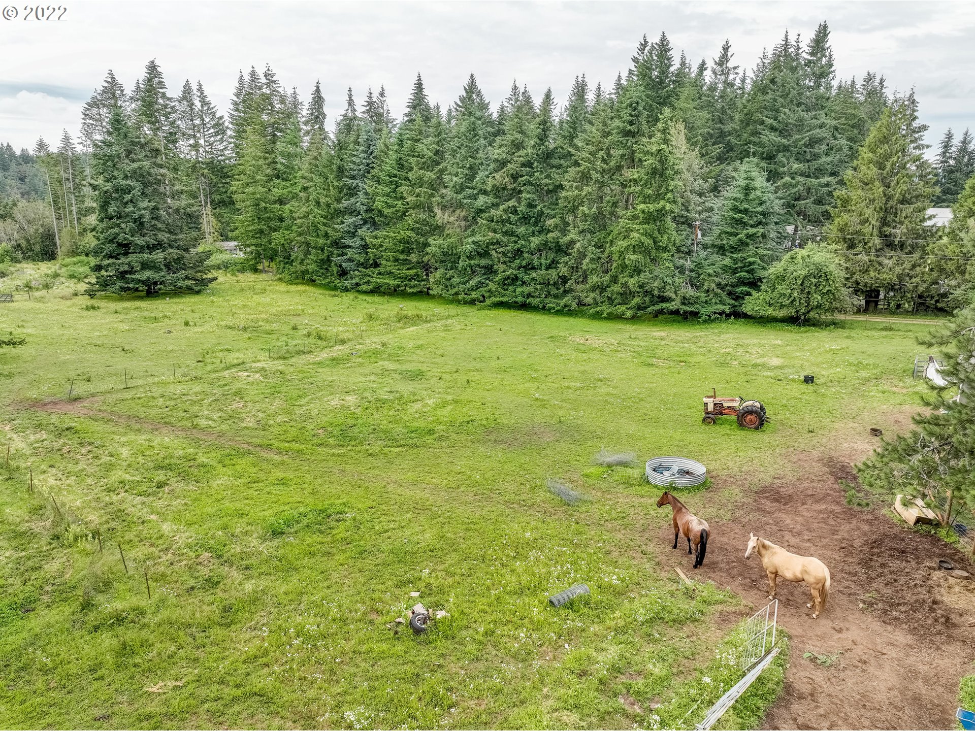 19887 South Ridge Road Oregon City, OR 97045 - Photo 24 of 26 a view of a field with an trees
