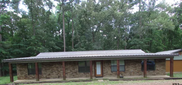 a view of a house with a balcony