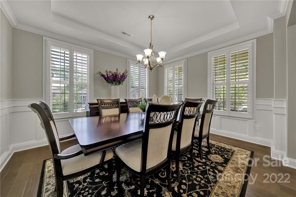 207 Kingsdown Avenue Charlotte, NC 28270 - Photo 3 of 48 a view of a dining room with furniture and window