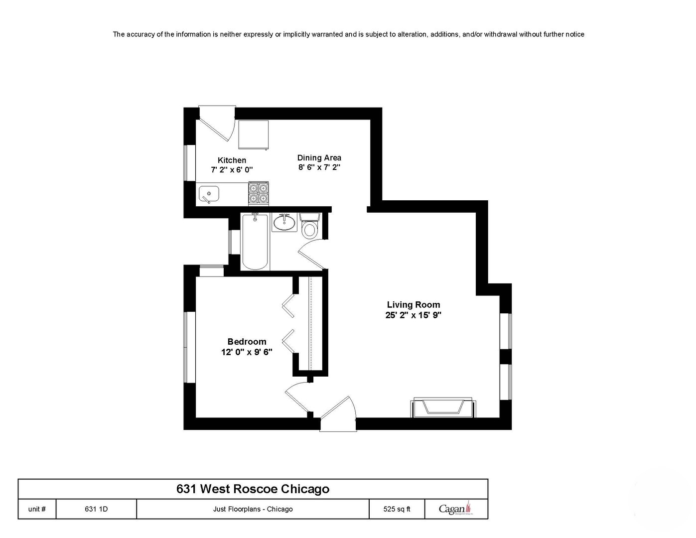 631 West Roscoe Street, Unit D2 Chicago, IL 60657 - Photo 2 of 9