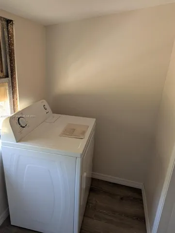 a utility room with a sink