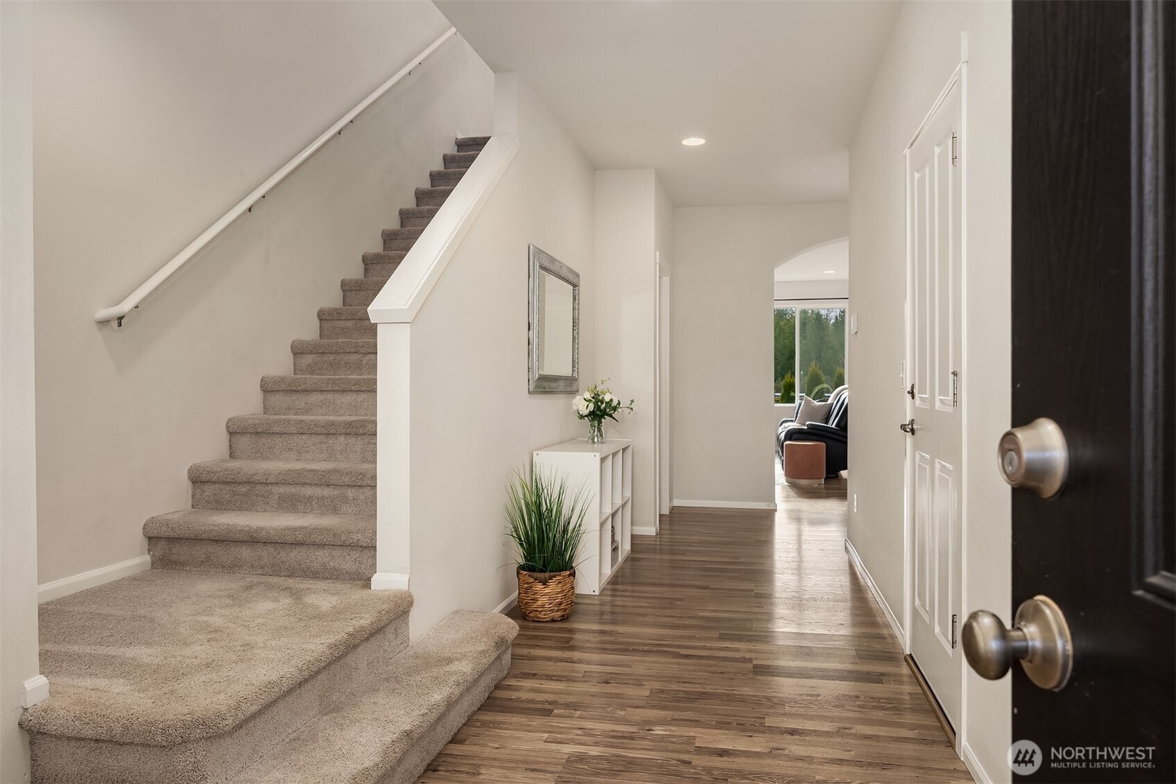 17604 Quartz Street Granite Falls, WA 98252 - Photo 2 of 40 a view of entryway and hall with wooden floor