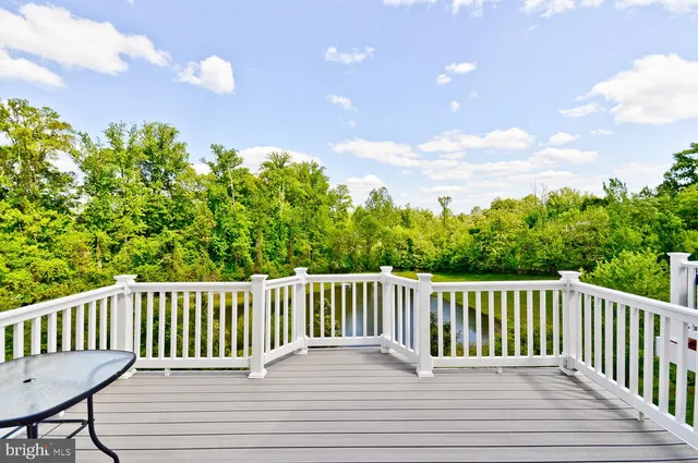 a view of a house with a deck
