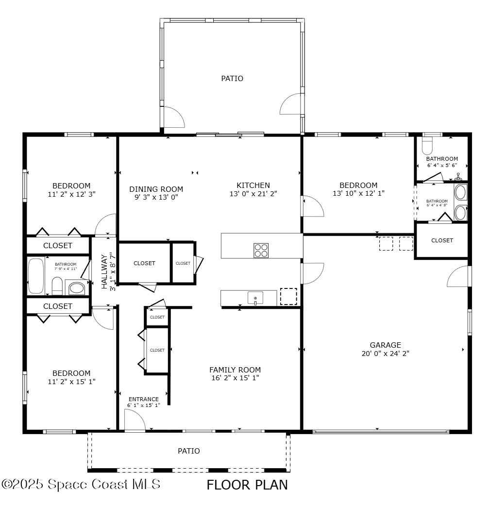 686 Hand Avenue Ormond Beach, FL 32174 - Photo 29 of 29 a black and white photo of a black and white photo