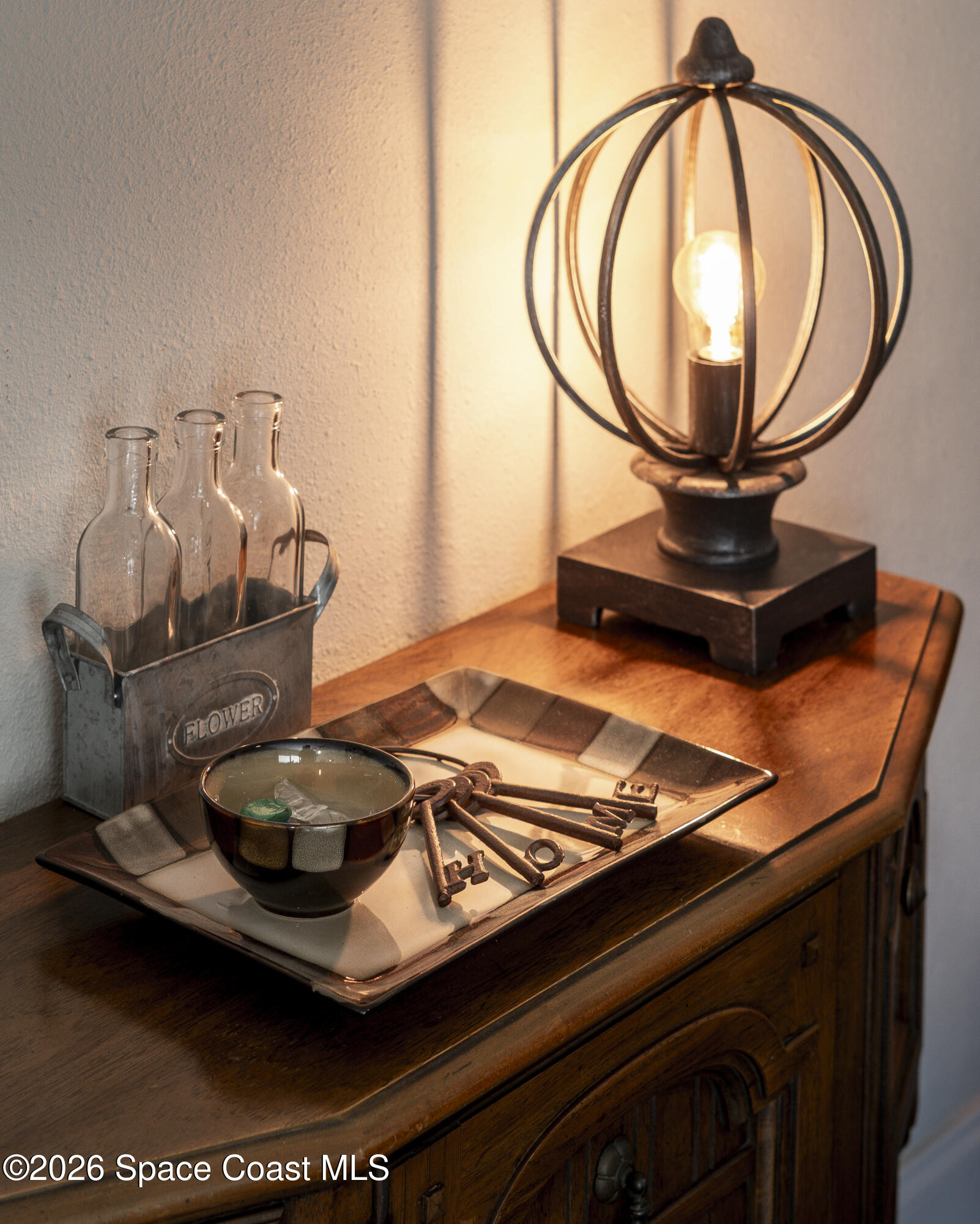 686 Hand Avenue Ormond Beach, FL 32174 - Photo 10 of 29 a living room with furniture and a mirror