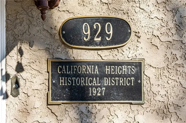 a sign that is on the side of a building