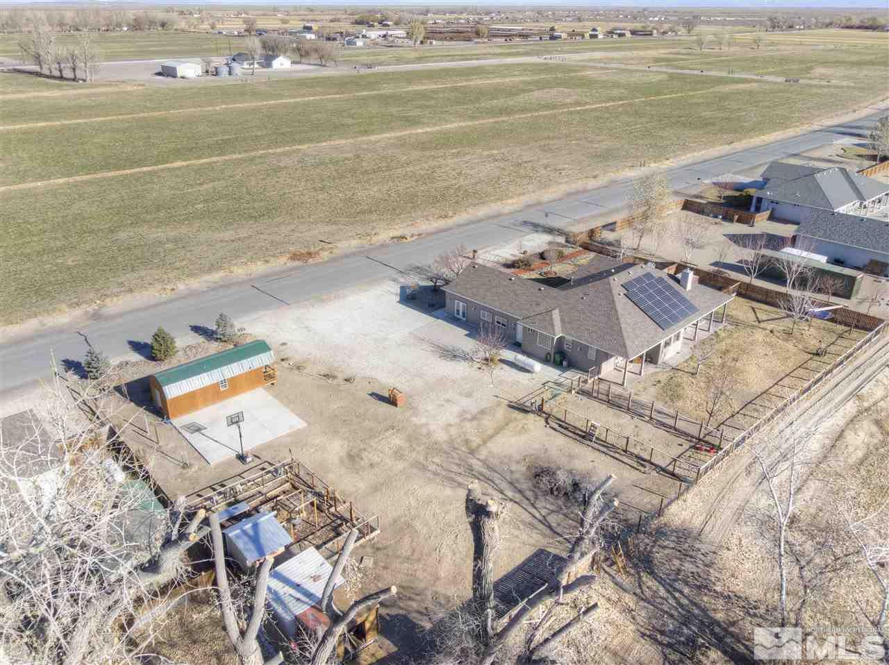 4925 Rancheria Road Fallon, NV 89406 - Photo 6 of 39 a view of swimming pool with an ocean view
