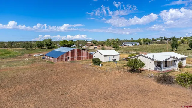 an outdoor space with patio